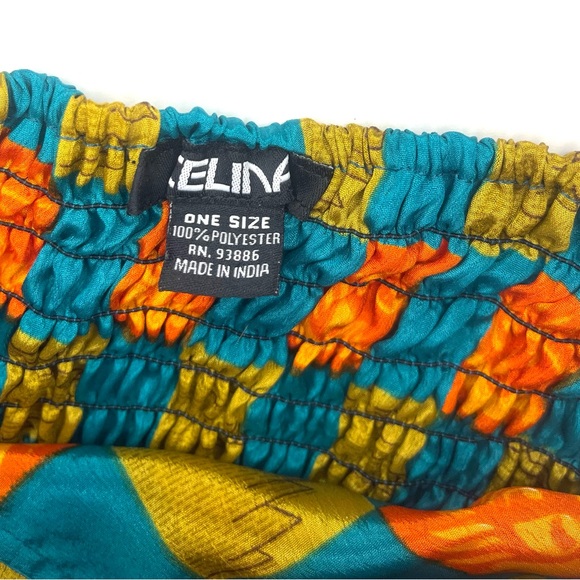 Beautiful Celina brand / long multi colored dress One size - Picture 7 of 8